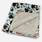 Monster Trucks Personalized Sherpa Blanket