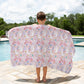 Marie Personalized Kids Beach Towel