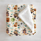 Boo Buckets Halloween Personalized Minky Blanket