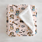 Nice Costume Rita Halloween Personalized Minky Blanket