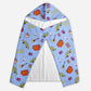 Besties on Blue Personalized Hooded Towel
