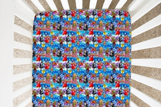 Muppets A Christmas Carol Crib Sheet