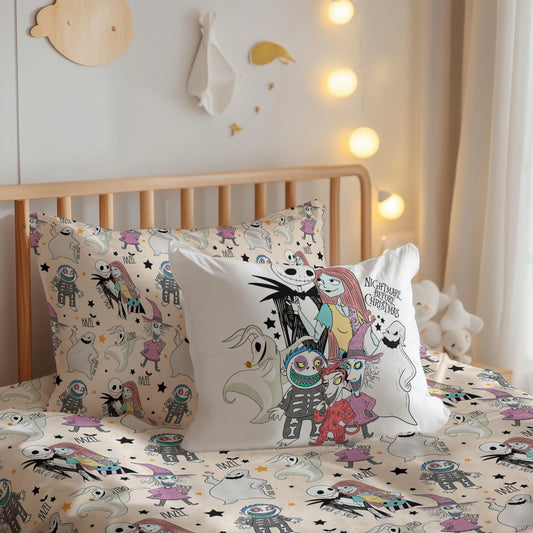 This Is Halloween! Halloween Build Your Own Personalized Twin Bedding Set – Sheets & Pillowcase Options