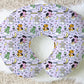 Scare Bears Halloween Personalized Baby Name Nursing Pillow Cover