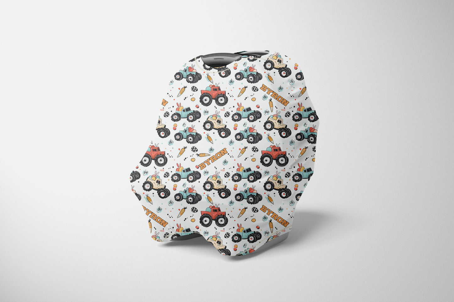Easter Monster Trucks Personalized Multi Use Cover