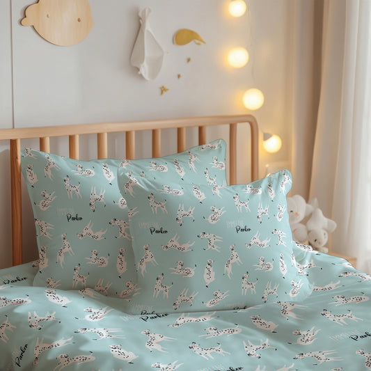 Seeing Spots Build Your Own Personalized Twin Bedding Set – Sheets & Pillowcase Options