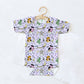 Scare Bears Halloween Personalized Name Baby Bodysuit