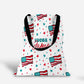 Land Of The Free Personalized Tote Bag