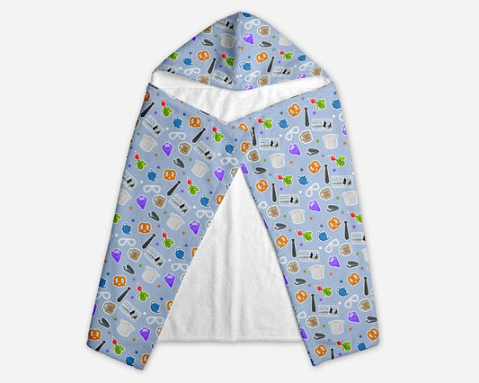 Paper Business Personalized Hooded Towel