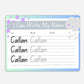 Kids Personalized Whiteboard | I Can Write My Name