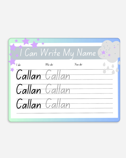 Kids Personalized Whiteboard | I Can Write My Name