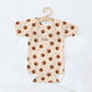Pumpkin Halloween Personalized Name Baby Bodysuit