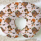Autumn Stroll Halloween Personalized Baby Name Nursing Pillow Cover