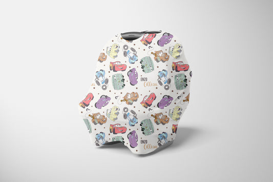 Mater & Friends Personalized Multi Use Cover