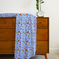 Besties Personalized Name Swaddle Blanket