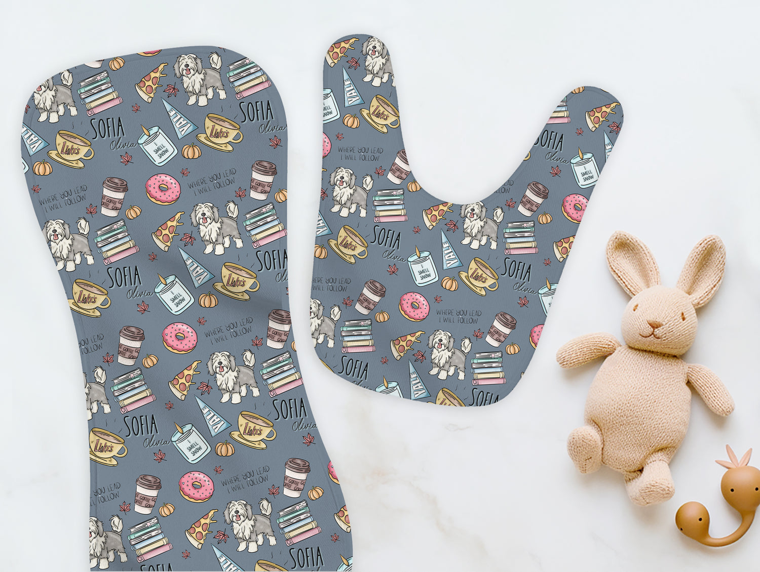 Burp Cloths & Bibs