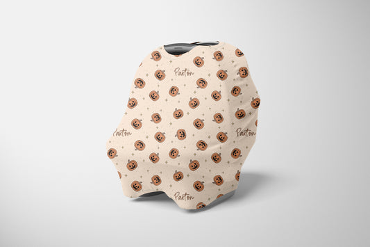 Pumpkin Halloween Personalized Multi Use Cover