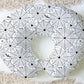 Spooky Webs Halloween Personalized Baby Name Nursing Pillow Cover