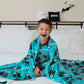 Don't Hang Up Halloween Long Sleeve Jersey Jams – Two-Piece Loungewear Set
