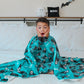 Don't Hang Up Halloween Long Sleeve Jersey Jams – Two-Piece Loungewear Set