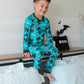 Don't Hang Up Halloween Long Sleeve Jersey Jams – Two-Piece Loungewear Set