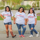 All American Girl Women's Graphic Tee | White