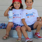 Take Me Out To The Ballgame Personalized Kids Graphic Tee  | Multiple Colorways