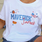 Take Me Out To The Ballgame Personalized Kids Graphic Tee  | Multiple Colorways