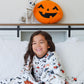 Boo Crew Halloween Long Sleeve Jersey Jams – Two-Piece Loungewear Set