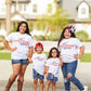 All American Girl Women's Graphic Tee | White