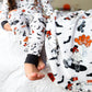 Boo Crew Halloween Long Sleeve Jersey Jams – Two-Piece Loungewear Set