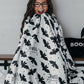 Feelin Batty Halloween Long Sleeve Jersey Jams – Two-Piece Loungewear Set