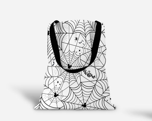 Spooky Webs Halloween Oversized Trick Or Treat Bag