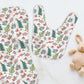 Mean But Merry Christmas Personalized Burp Cloth & Bib