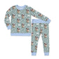 Upload Your Pet! Long Sleeve Jersey Jams – Two-Piece Loungewear Set