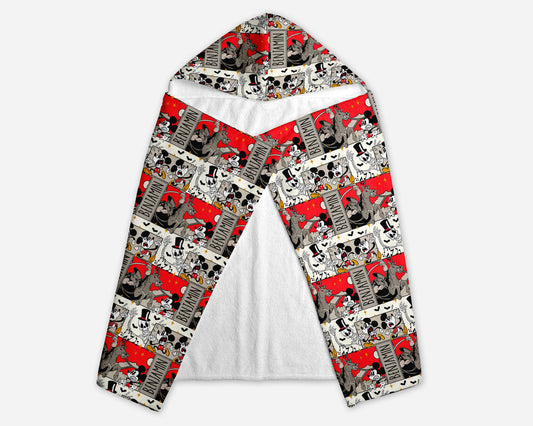 Don't Lose Your Head Halloween Personalized Hooded Towel