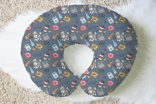 Gilmore Girl Personalized Baby Name Nursing Pillow Cover