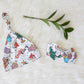 Mean But Merry Christmas Personalized Knotted Newborn Hat & Bow Headband