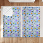 Paper Business Personalized Minky Plush Nap Sack