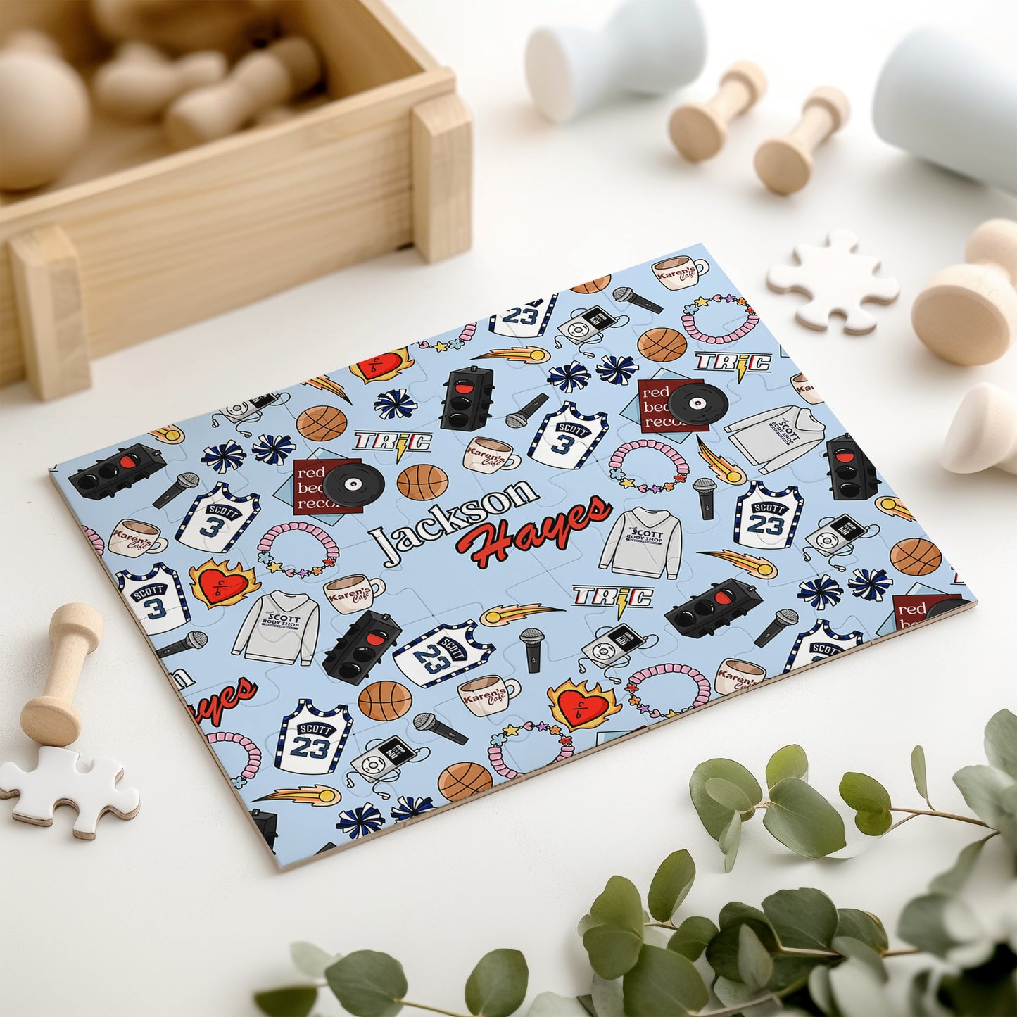 One Tree Hill Kids Personalized 30 Piece Puzzle