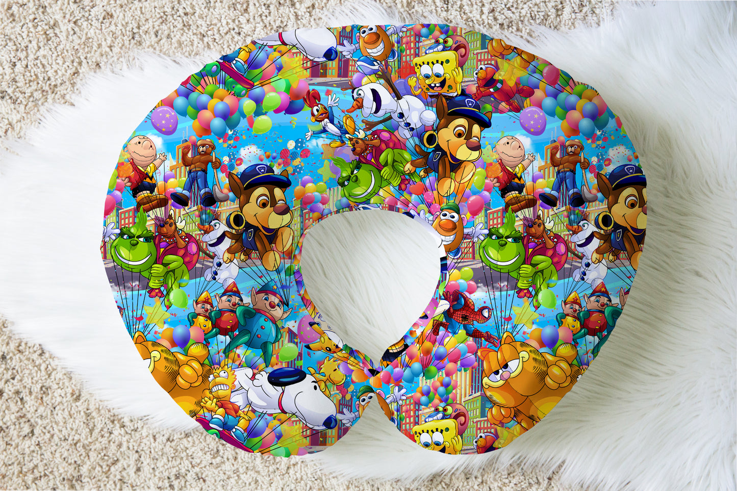 Macy's Thanksgiving Parade Nursing Pillow Cover