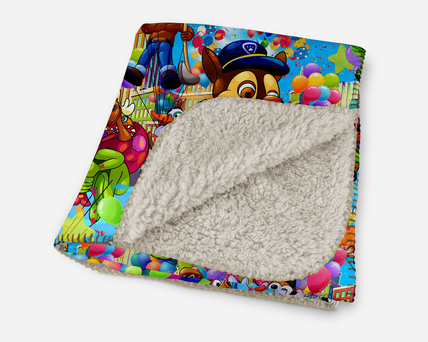 Macy's Thanksgiving Parade Sherpa Blanket