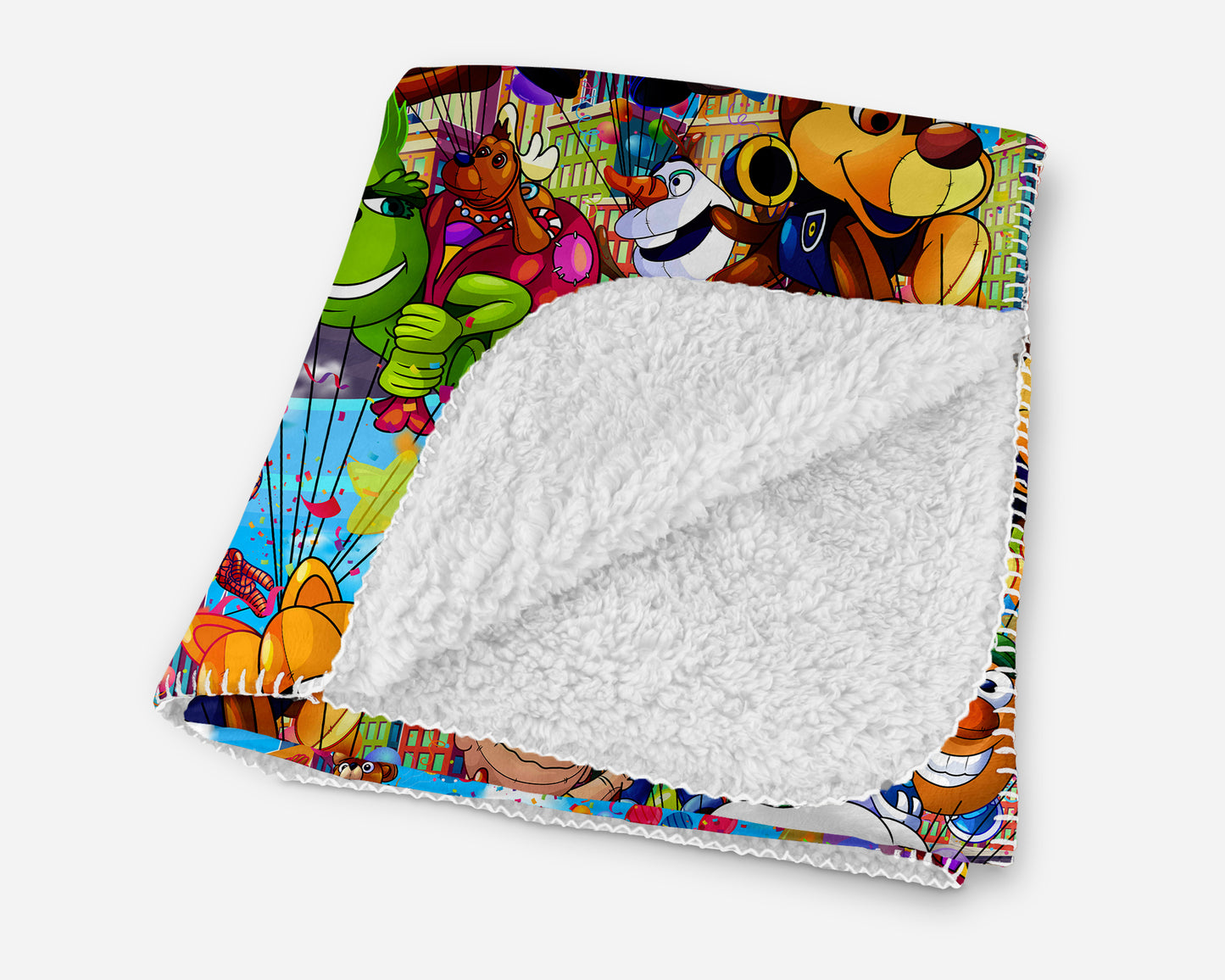 Macy's Thanksgiving Parade Sherpa Blanket