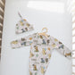 Winnie The Pooh Personalized Name Infant Gown