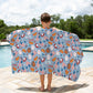 Take Me Out To The Ballgame Personalized Kids Beach Towel 30 X 60