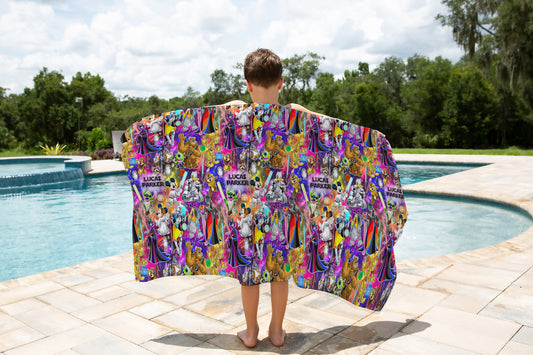 Magical Force Personalized Kids Beach Towel 30 X 60