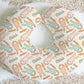 Easter Bunny Personalized Baby Name Nursing Pillow Cover
