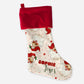 Old Saint Nick Personalized Christmas Stocking