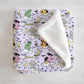 Scare Bears Halloween Personalized Minky Blanket