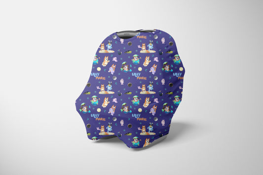 Sleepytime Pups Personalized Multi Use Cover